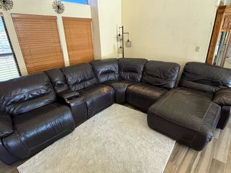 Black couch