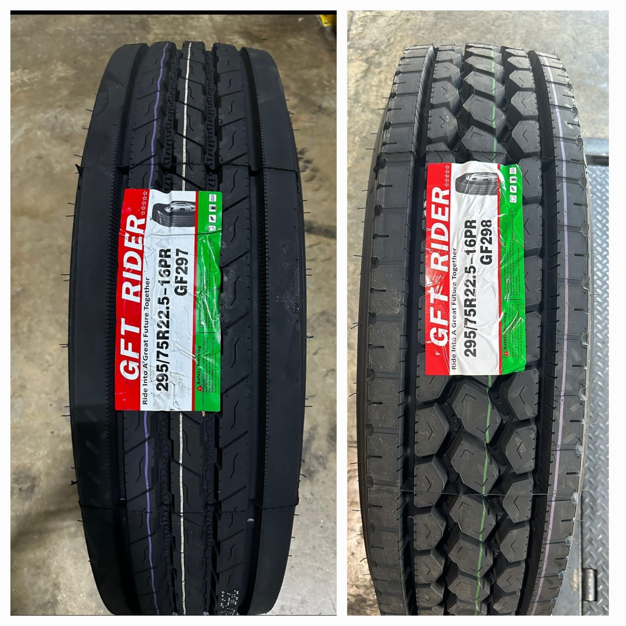 Truck Tires 295/85/22.5 & 295/75/22.5