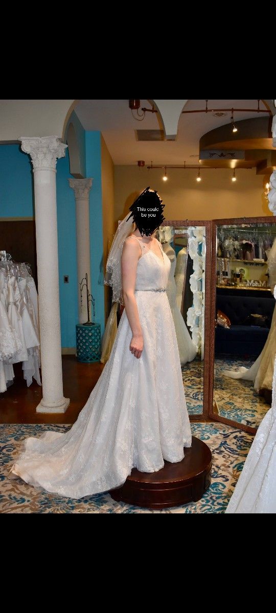 Wedding Dress- Tia Adora, Size 10