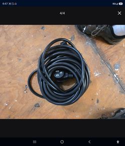 50 foot heavy duty car charger cord for 240 volt (New)