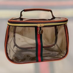 Vintage Style Transparent Organizer for Makeup and Accessories