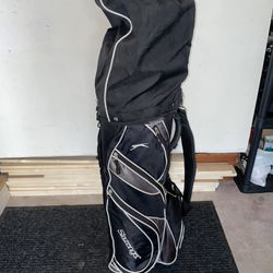 Like New Slazenger Golf Bag with Wilson Clubs and Covers with Extra Golf  Balls