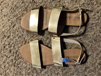Gold Sandals 