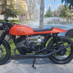 1975 Suzuki T500  CUSTOM CAFE