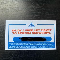 Snowbowl Lift Tickets 