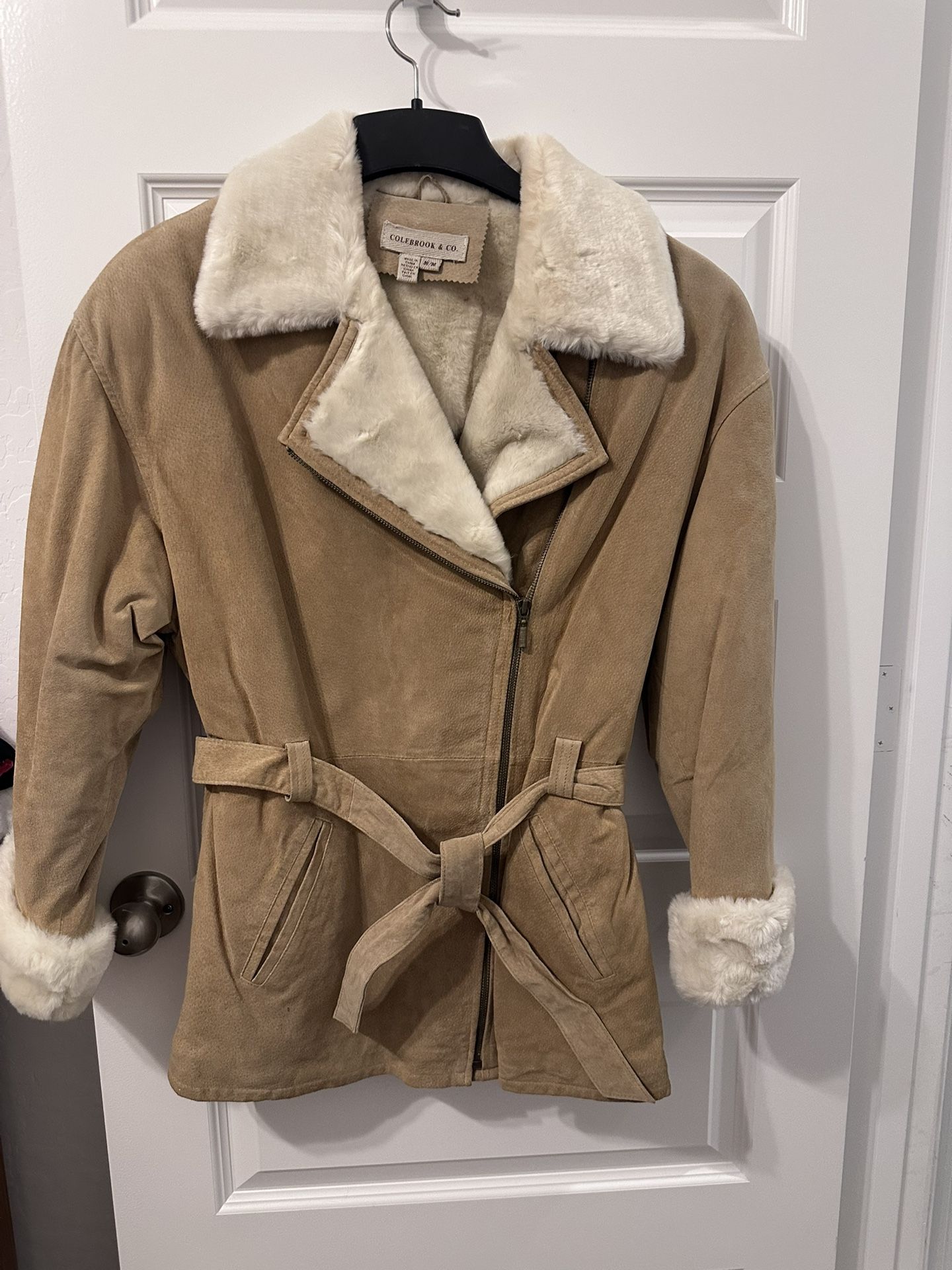 Women’s Colebrook & Co Genuine Suede Jacket