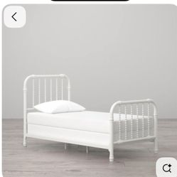White Twin Bed Frame