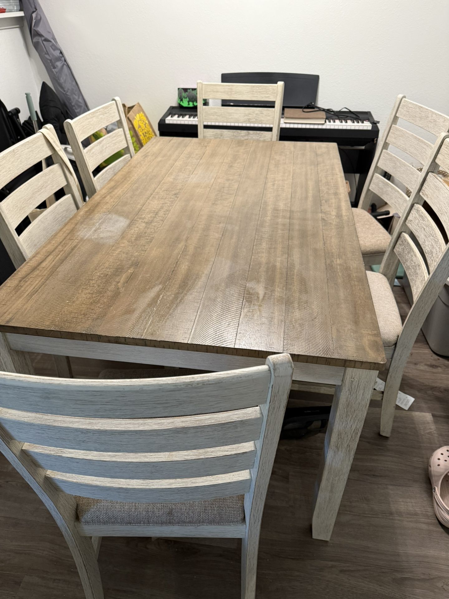 Skempton Wood Dining Room Table Set