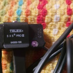 Telex 5x5 Pro III 64000-100 . Headset And 2 Sets Of Amplifiers. Pick Up Only 