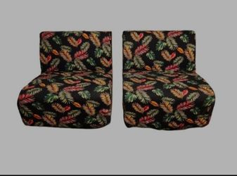 Low comfortable chairs