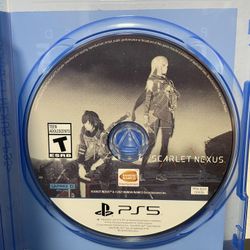 Scarlet Nexus PS5 PlayStation 5 Video Game Bandai Namco Sony