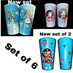New tumbler set of 6