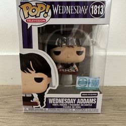 Wednesday Addams Funko POP! #1813 BAM Exclusive LE 9500 Pcs + PROTECTOR