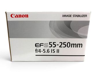 CANON EF-S 55-250MM F/4-5.16 IS II STABILIZING TELEPHOTO ZOOM LENS (CMP128800)