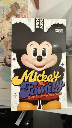 Authentic Disney Mickey Family Keychain