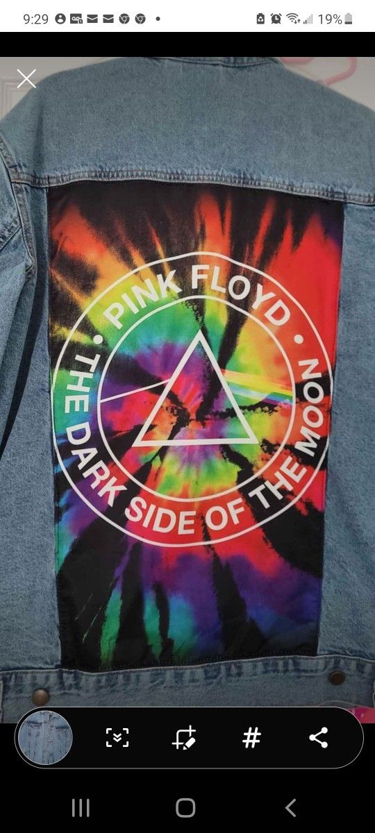 Men Jacket  Pink Floyd 