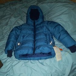 Two Coats Camouflage And A Blue One