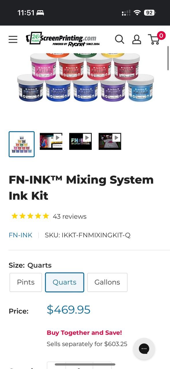 FN INK Mixing System