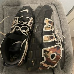 Nike Uptempo Shoes Camo