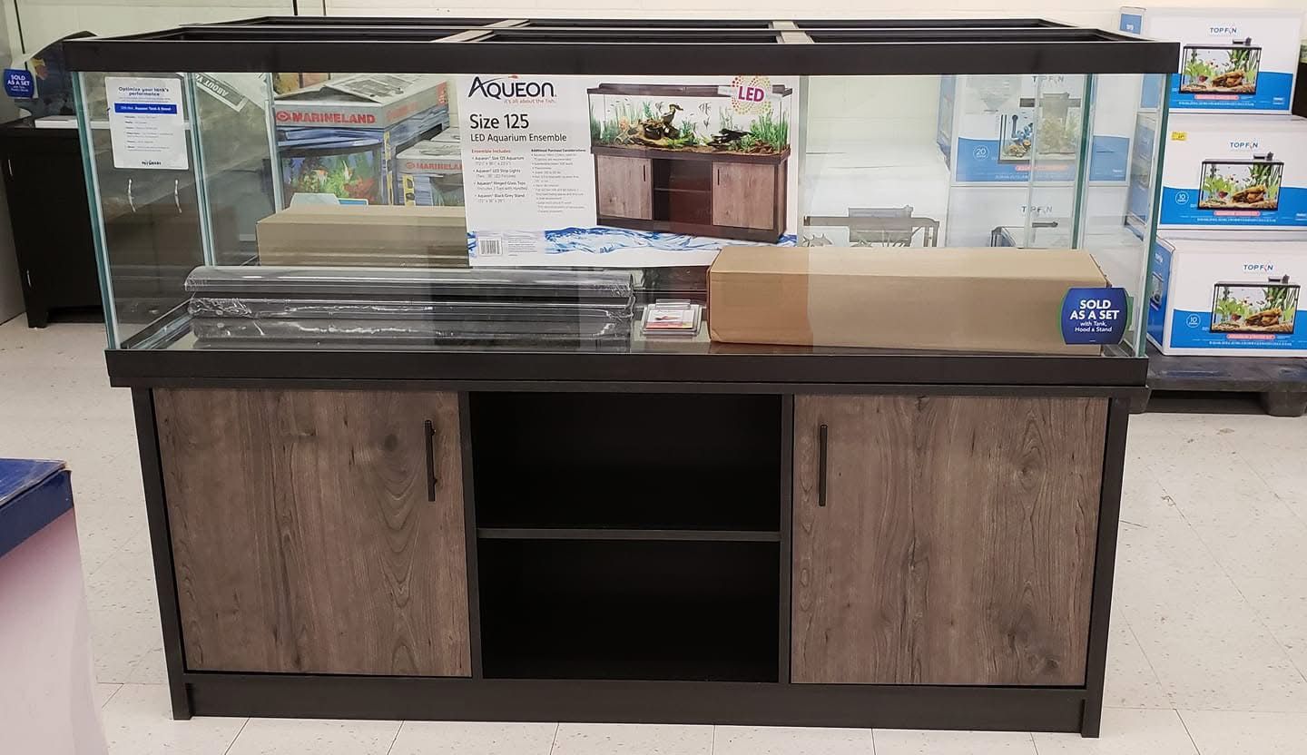 125 gallon tank with stand
