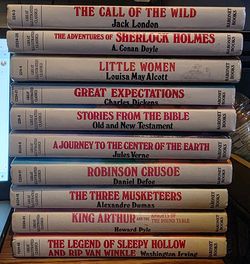 GREAT ILLUSTRATED CLASSICS STORY BOOKS HARDCOVER READ DESCRIPTION