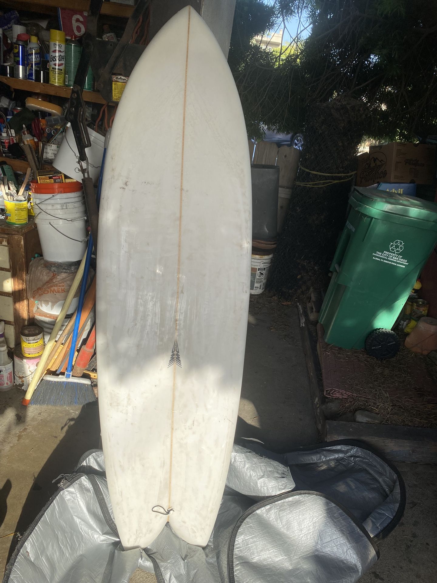 Hank Warner Fish Surfboard