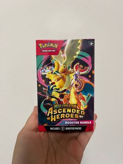 Pokemon mega evolution ascended heroes booster bundle