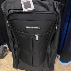 New Bell Howell Black Softside Carry-On Bag - 22" Travel