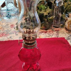 Vintage Oil Lamp 