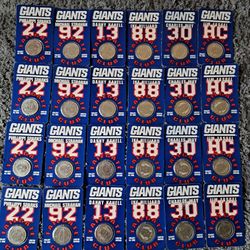 1998 Limited Edition New York Giants Collector Coins. PLEASE SEE DESCRIPTION. 