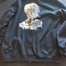 Rare  Unique Van Gogh The Immersive Experience Zip Up Sweater XXL