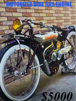 Gas lowrider bike