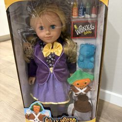 my Life, Willy Wonka, And The Chocolate Factory Doll new