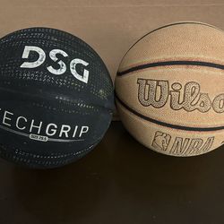 Rawlings, Franklin, Wilson, & DSG Tech Grip Basketballs