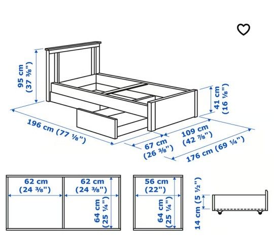 Twin Bed