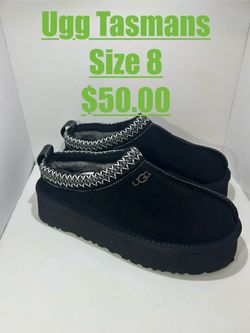 Ugg Tasman Slippers New Size 8