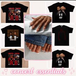 Feet nail combo t shirt