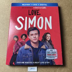 Love, Simon Blu-ray + dvd disc