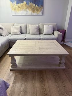 Large  Wood Coffee Table