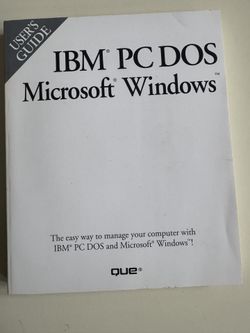 IBM PC DOS Book