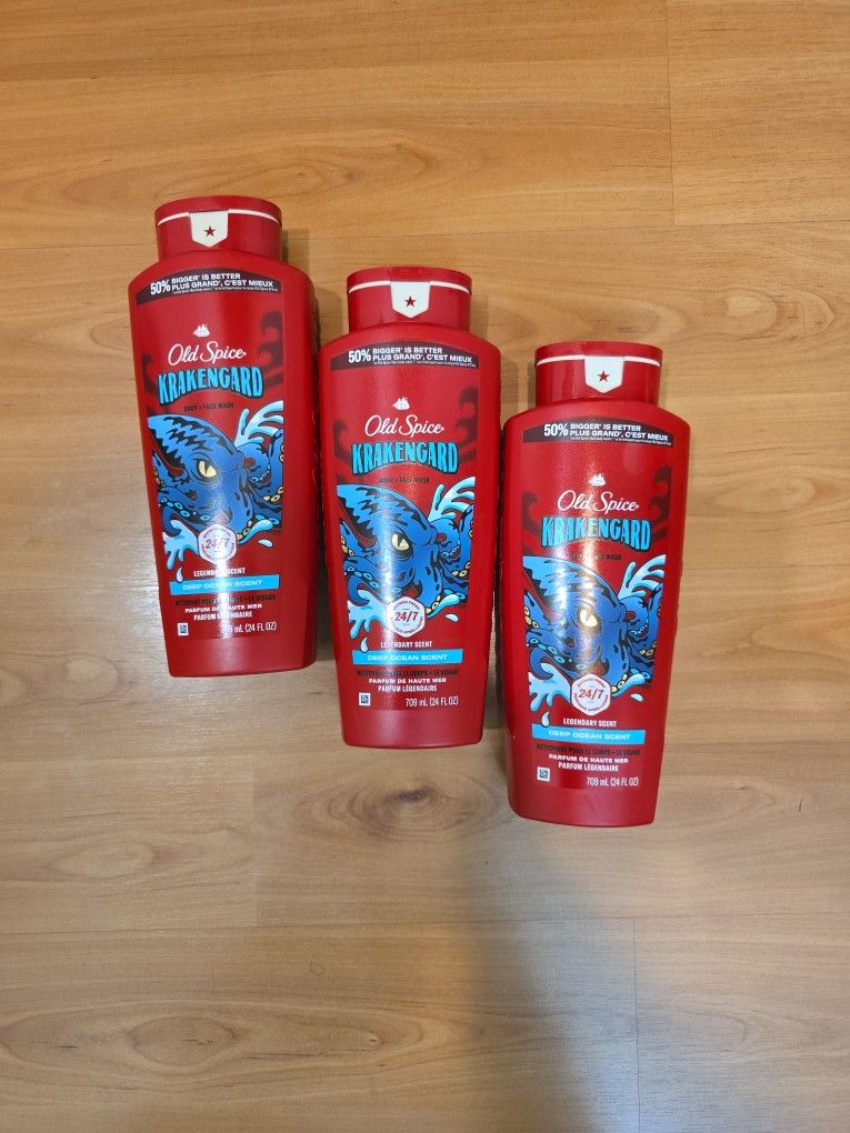 Old Spice Body Wash All 3 For $15
