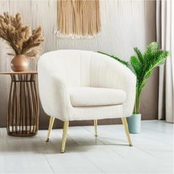 Néw modern Sherpa accent Chair