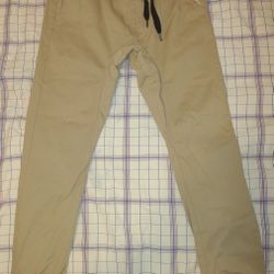 New WT02 Jogger Pants Men's S Light Khaki Twill 9091-3331A (contact info removed)66