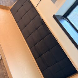 Brand New Black Velvet King Size Bed Frame