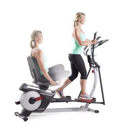 New In Box ProForm Hybrid Trainer Pro, Elliptical and Recumbent Bike