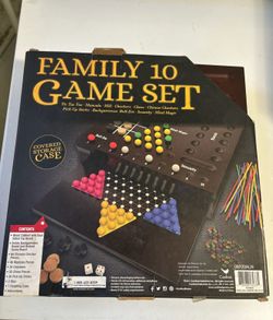 Family 10 Game Set (used) (missing Pieces) (Check Description)