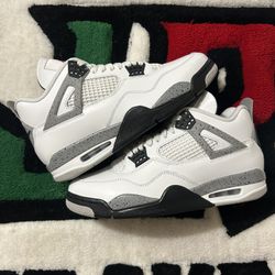 Jordan 4 Retro White Cement 2025