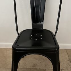 Black Metal Chair (1)