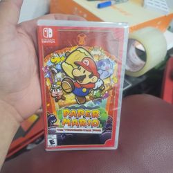 NINTENDO SWITCH PAPER MARIO AND THE 1,000 YEAR DOOR BRAND NEW FACTORY SEALED 