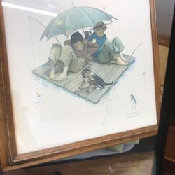Norman Rockwell Print Vintage